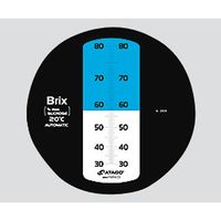 アタゴ 手持屈折計 MASTERー80H 耐熱性強化タイプ 防水機能付 MASTER-80H 1個 61-0174-77（直送品）