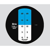 アタゴ 手持屈折計 MASTERー20T 低濃度用(Brix20%以下) 1個 61-0174-83（直送品）