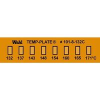 アイピー技研 テンプ・プレート(不可逆性) 8点表示 1ケース(10枚入) 101-8V-132 1ケース(10枚) 61-3815-54（直送品）