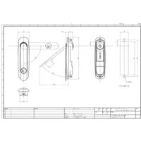 内外電機 スイングハンドル NCHー12P 1セット(3個)（直送品）