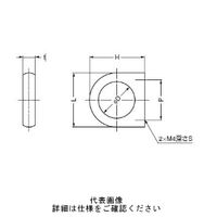 スガツネ工業 ステンレス鋼製D型指環 SDー30M 1個（直送品）