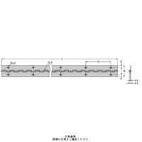 スガツネ工業 ステンレス鋼製長蝶番 LHNー32ー1500 1個（直送品）