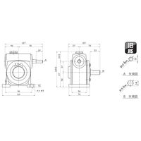 青木精密工業 減速機 LB3ー30 1台（直送品）