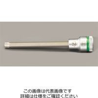 エスコ 1/2”DR/T40x140mm[TORX]ビットソケット(ホールド仕様 EA617AM-540 1セット(3個)（直送品）