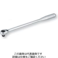 エスコ 1/2”DRx375mm ラチェットハンドル EA618KA-8A 1個（直送品）