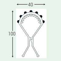 トーアン スーパータイガード 100ミリ×1m 35ー126 1セット(2枚)（直送品）