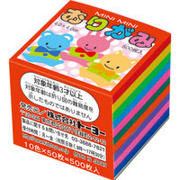 トーヨー ミニミニおりがみ 4.0cm 10色調 2005 1セット(500枚×10冊)