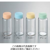 マルエム CCスクリュー管 透明 ブルーキャップ 50mL 1箱(50本入) No.7 1箱(50本) 3-4943-09（直送品）
