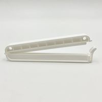 富士システムズ バッグクランプ 110mm 白 10個入 3-6834-01 1袋(10個)（直送品）