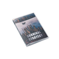 エレコム（ELECOM） CD/DVD用スリム収納ソフトケース 2枚収納 10枚 ブラック CCD-DP2D10BK 1個