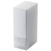 エレコム（ELECOM） DVD/CD用ディスクファイル 96枚収納 クリア CCD-FS96CR 1個