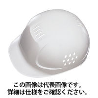 DICプラスチック DIC BCー1 軽作業ヘルメット 白 W 1個 795-4301（直送品）