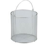 トラスコ中山 TRUSCO ステンレス洗浄カゴ 丸型 有効内寸192X192X196 TSM-2020N 1個 823-0643（直送品）