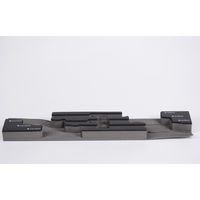 トラスコ中山 TRUSCO EVAフォーム 黒×灰 3段式工具箱用 TIT44SRF2 1枚 776-1775（直送品）