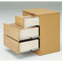 【軒先渡し】オリバー 3段チェスト ナチュラル S・KC-900A・60-3・NA（直送品）