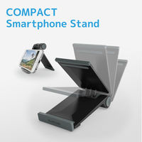 エレコム スマホ用スタンド/コンパクト/ブラック P-DSCMPBK 1個