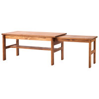 吉桂 SOME エクステンションテーブル ナチュラル 幅900×奥行480×高さ420mm 1台（直送品）