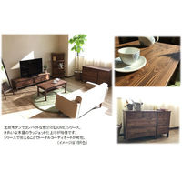 吉桂 SOME TVボード テレビ台 ブラウン 幅1580×奥行380×高さ380mm 1台（直送品）