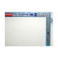 シンワ測定 曲尺平ぴた シルバー 30cm/1尺 併用目盛 10047 1本