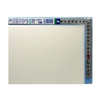 シンワ測定 曲尺角厚 シルバー 30cm 表裏同目 JIS 10294 1本