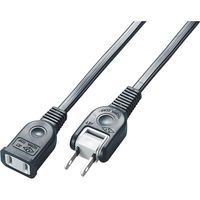 延長コード  電源タップ AC×1個口    10m ブラック Y021010BK YAZAWA 1個