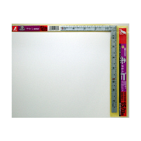 シンワ測定 曲尺角薄 シルバー 裏目盛（角目・丸目・返し目・吉凶尺・ホゾ穴測定目盛） 柔 1尺6寸/48.5cm 10636 1本（直送品）