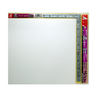 シンワ測定 曲尺角薄 シルバー 裏目盛（角目・丸目・返し目・吉凶尺・ホゾ穴測定目盛） 柔 1尺6寸/呼寸52cm 10637 1本（直送品）