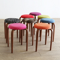 【車上渡し】AMOCC（アモック） パピースツール ブルー 丸椅子 1脚（直送品）