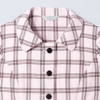 アイトス Pieds オーバーブラウス ピンク 11号 HCL6160-038 1着（直送品）