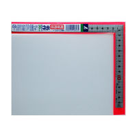 シンワ測定 曲尺同厚 シルバー 30cm 表裏同目 名作 JI 10647 1本