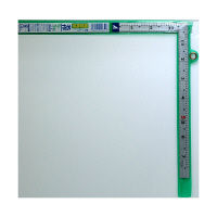 シンワ測定 曲尺同厚 シルバー 裏目盛（角目・丸目・返し目・吉凶尺・ホゾ穴測定目盛） 名作 1尺6寸/48.5cm 10654 1本（直送品）