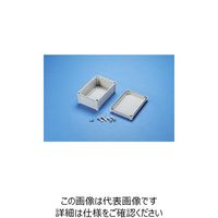 タカチ電機工業 BCAL型防水・防塵プラボックス カバー/ホワイトグレー・ボディー/ホワイトグレー BCAL285613G 1台（直送品）