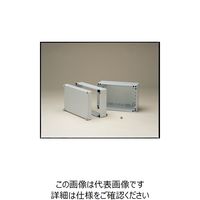 タカチ電機工業 OPCP型防水・防塵ポリカーボネートボックス カバー/透明・ボディー/ホワイトグレー OPCP204018T 1台（直送品）