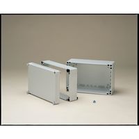 タカチ電機工業 OPCP型防水・防塵ポリカーボネートボックス カバー/ホワイトグレー・ボディー/ホワイトグレー OPCP303013G 1台（直送品）
