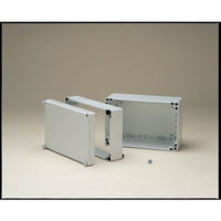タカチ電機工業 OPCP型防水・防塵ポリカーボネートボックス カバー/ホワイトグレー・ボディー/ホワイトグレー OPCP304018G 1台（直送品）