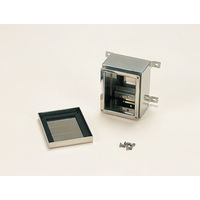 タカチ電機工業 KLB型外部取付足付小型防水・防塵ステンレスボックス 磨き処理#400 KLB101008 1台（直送品）