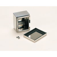 タカチ電機工業 KSB型小型防水・防塵ステンレスボックス 磨き処理#400 KSB101308 1台（直送品）