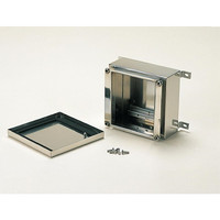 タカチ電機工業 SLB型外部取付足付防水・防塵ステンレスボックス 磨き処理#400 SLB304015 1台（直送品）