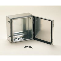タカチ電機工業 SSM型開閉式防水・防塵ステンレスボックス 磨き処理#400 SSM202010 1台（直送品）
