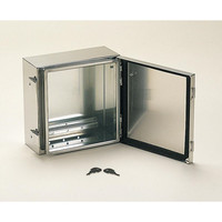 タカチ電機工業 SSM型開閉式防水・防塵ステンレスボックス 磨き処理#400 SSM202806 1台（直送品）