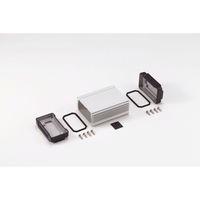 タカチ電機工業 AWN型 防水・防塵アルミケース パネル/ブラック・ ボディーフレーム/ブラック AWN7ー7ー15EBB 1台（直送品）