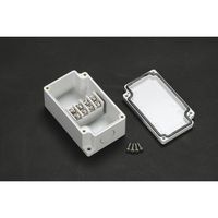 タカチ電機工業 TMB型ターミナルボックス ライトグレー TMBー6P 1台 1セット(2個:1個×2台)（直送品）