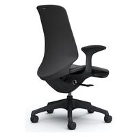 オカムラ スフィア ハイバック ハンガー無 固定肘 ナイロンキャスター 張地インターロック 黒×ダークグレー CT2AAA FXW0 1脚（直送品）