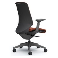 オカムラ スフィア ハイバック ハンガー無 可動肘 ナイロンキャスター 張地インターロック 灰×テラコッタ CT4AAE FXW6 1脚（直送品）