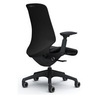 オカムラ スフィア ハイバック ハンガー無 可動肘 ウレタンキャスター 張地リネット 黒×ブラック CT4AFA FRU1 1脚（直送品）