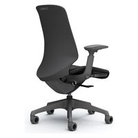 オカムラ スフィア ハイバック ハンガー無 可動肘 ウレタンキャスター 張地リネット 灰×ブラック CT4AFE FRU1 1脚（直送品）