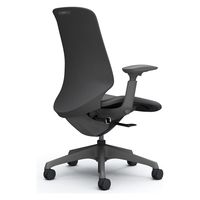 オカムラ スフィア ハイバック ハンガー無 可動肘 ナイロンキャスター 張地リネット 灰×ダークグレー CT4CAE FRU2 1脚（直送品）