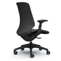 オカムラ スフィア ハイバック ハンガー無 可動肘 ウレタンキャスター 張地インターロック 黒×ダークグレー CT4CFA  FXW0 1脚（直送品）