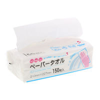 【ケース販売】ペーパータオル 004747809 1ケース(150枚入×36袋 合計5400枚)（直送品）
