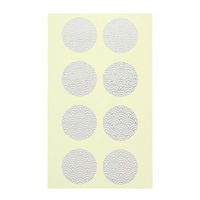 シモジマ HEIKO ギフトシール 青海波文様 銀 007062864 1セット(1束(32枚)×10)